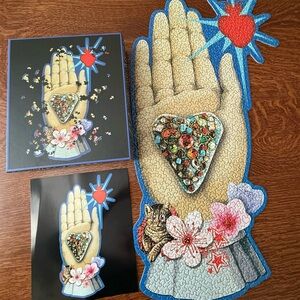 Galison Christian Lacroix Maison de Jeu 750 Piece Complete Shaped Hand Puzzle